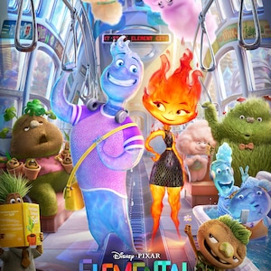 Elemental ( 11" x 17" ) Collector's Poster Print B2G2F