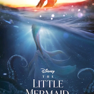 Disney The Little Mermaid ( 11" x 16.5" ) Collector's Poster Print  B2G2F