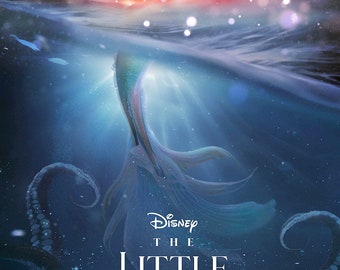 The Little Mermaid ( 11" x 16.5" ) Collector's Poster Print -( T8 ) B2G1F