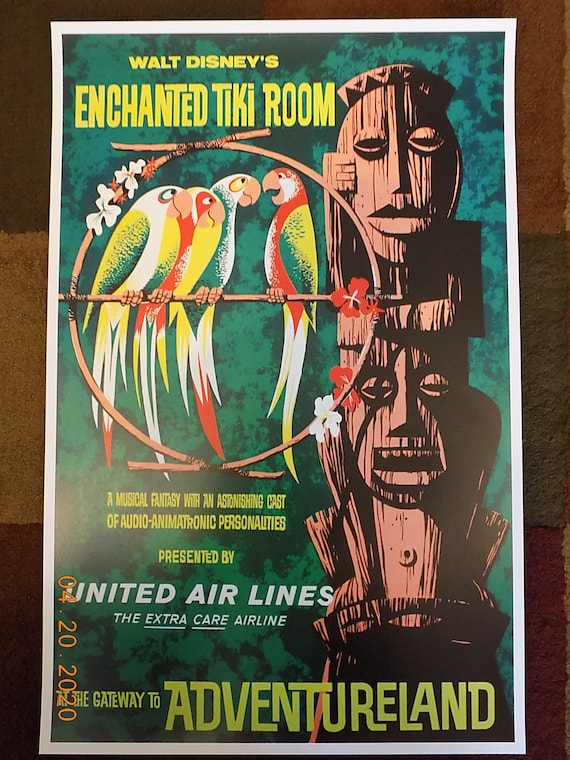 Disney Enchanted Tiki Room 1963 Collectors 11