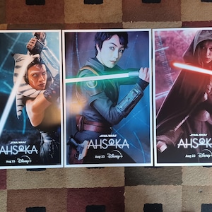 Ahsoka ( 11&quot; X 17&quot; ) Movie Collector&#39;s Poster Print ( Set of 3 )