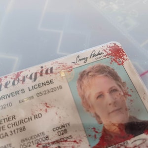 The Walking Dead Carol Peletier License Prop Cosplay Novelty image 2