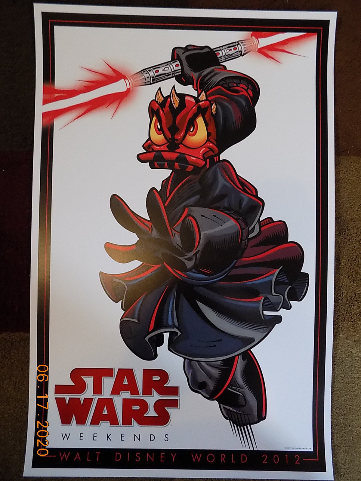 Disney Star Wars Weekends Duck Maul 11