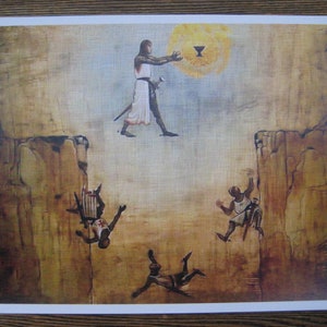 Indiana Jones & the Last Crusade Leap of Faith 8.5&quot; x 10.75&quot; Poster