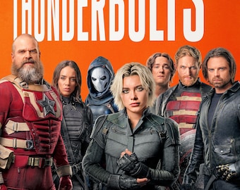 2025 Marvel Thunderbolts 11x16.5 Movie Poster Superhero MCU Buy 2 Get 1 FREE