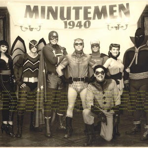 Watchmen Minutemen Members 8&quot; x 10&#39;&#39; Photo Movie Prop