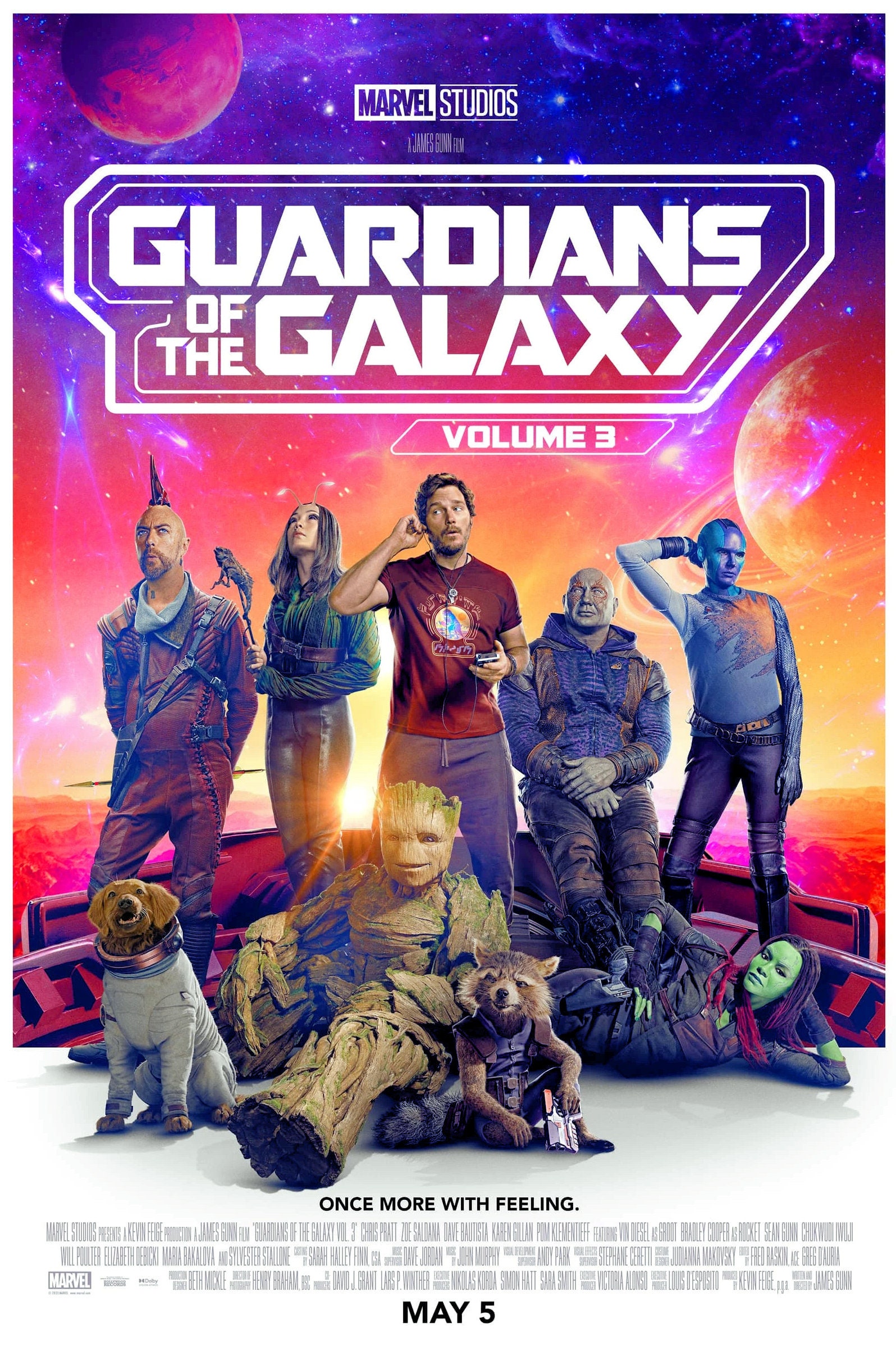 Guardians of the Galaxyポスター Amazon.com: GUARDIANS OF THE GALAXY VOL. 3 MOVIE POSTER 2