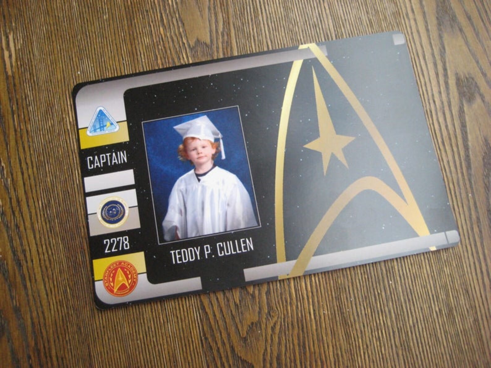Star Trek Starfleet Academy Diploma T3 Certificate Free Etsy