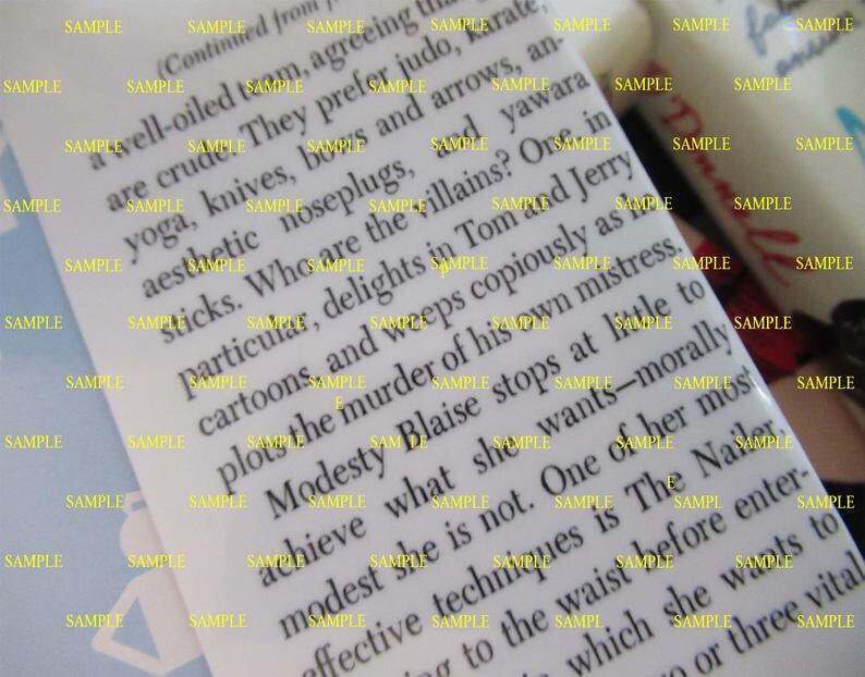 Pulp Fiction Modesty Blaise Prop Book Vincent Vega Movie