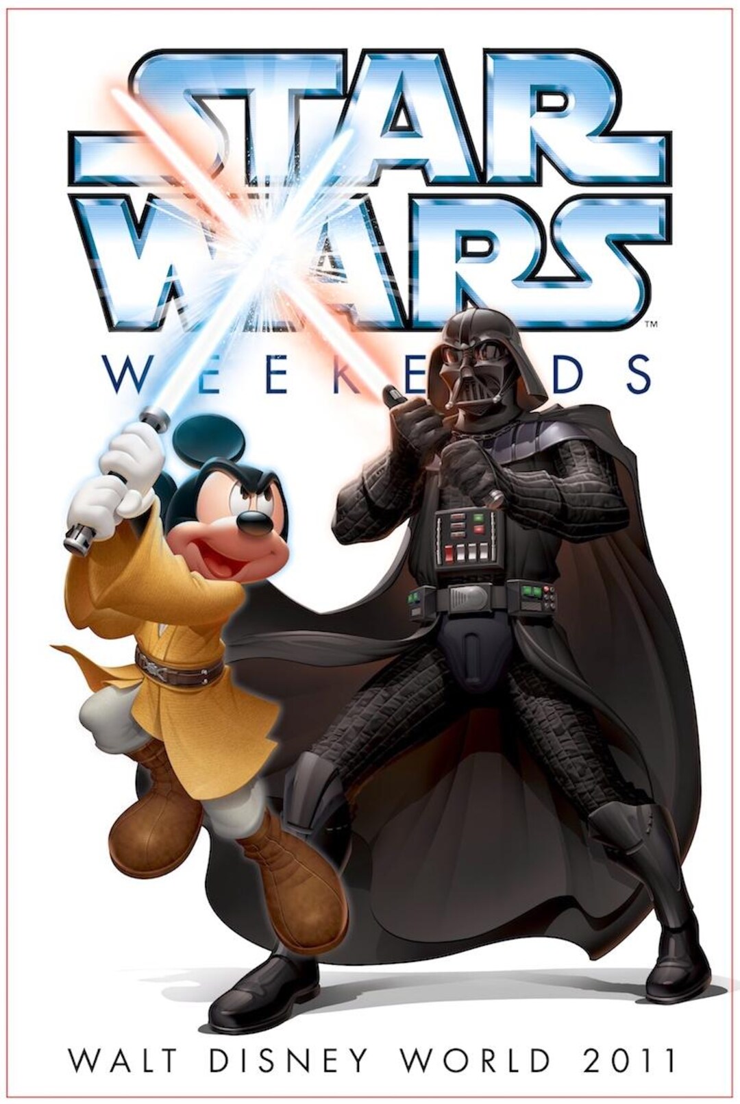 Disney Star Tours Micky & Vader 11