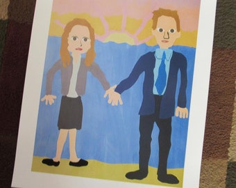 The Office ( Jim & Pam Wedding ) 11" x 14" Collector's Poster Print