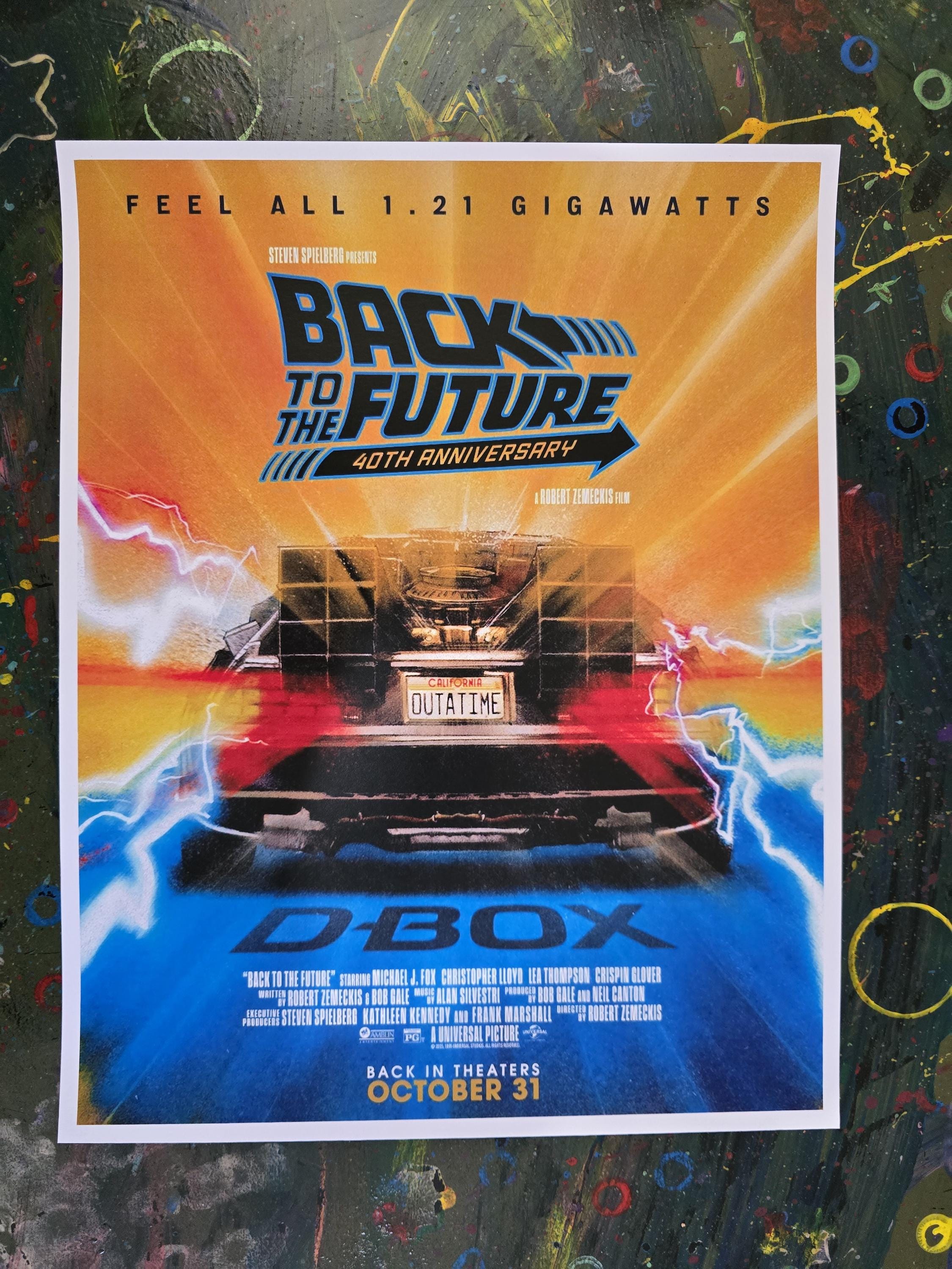 Back to the Future 40th Anniversary Movie Poster (11x14) – Marty