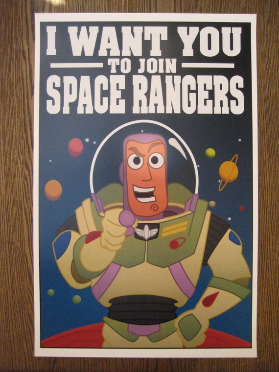 Toy Story Buzz Lightyear 11 X 17 Andy S Room Poster Print B2g1f