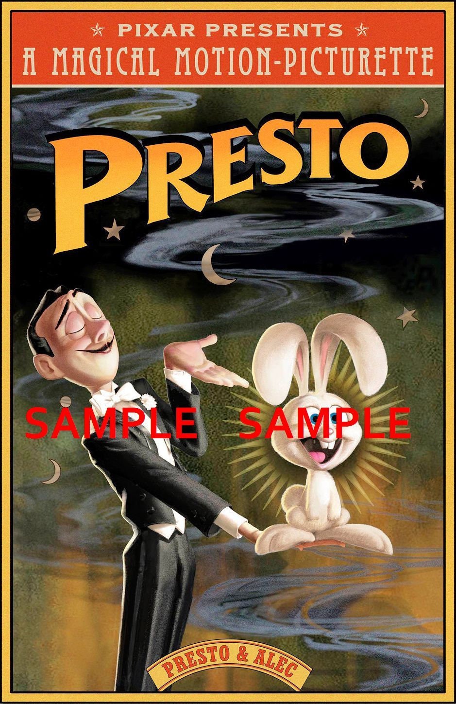 Pixar Presto 11 X 17 Movie Collector's - Etsy Pixar Presto 11 X 17 Movie Collector's - Etsy