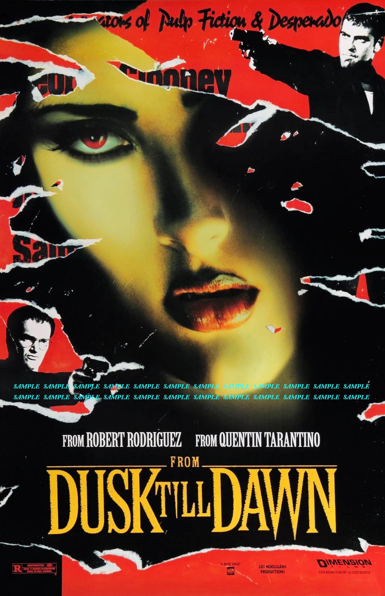 Dusk Till Dawn Collector's Movie Poster B2G1F - Etsy