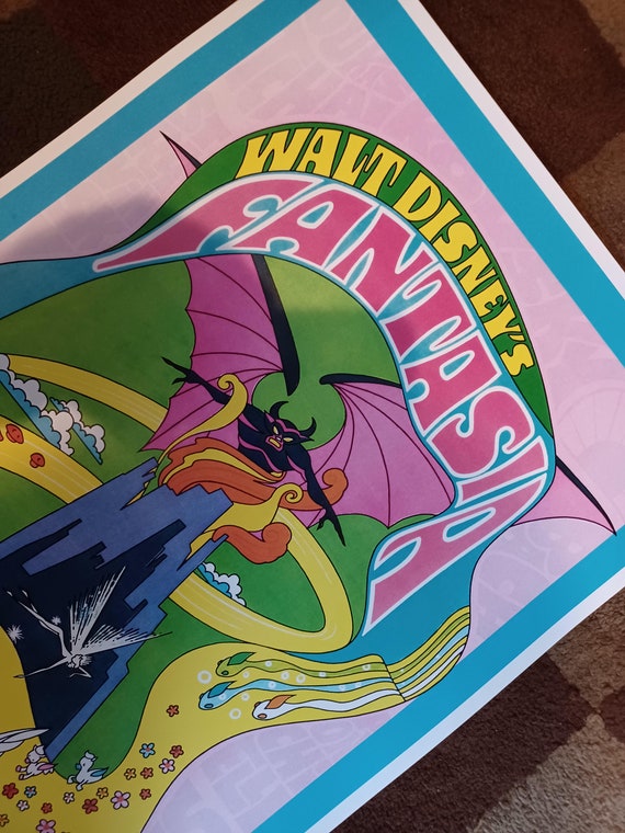 Fantasia B2 ポスター Vintage Disney ( Fantasia ) Collector's Poster Print 11
