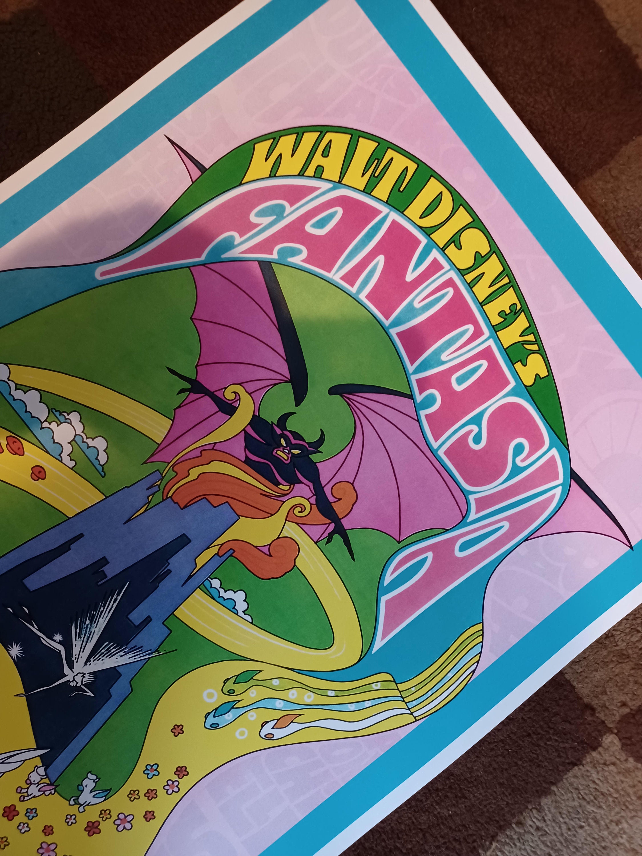 Vintage Disney ( Fantasia ) Collector's Poster Print 11