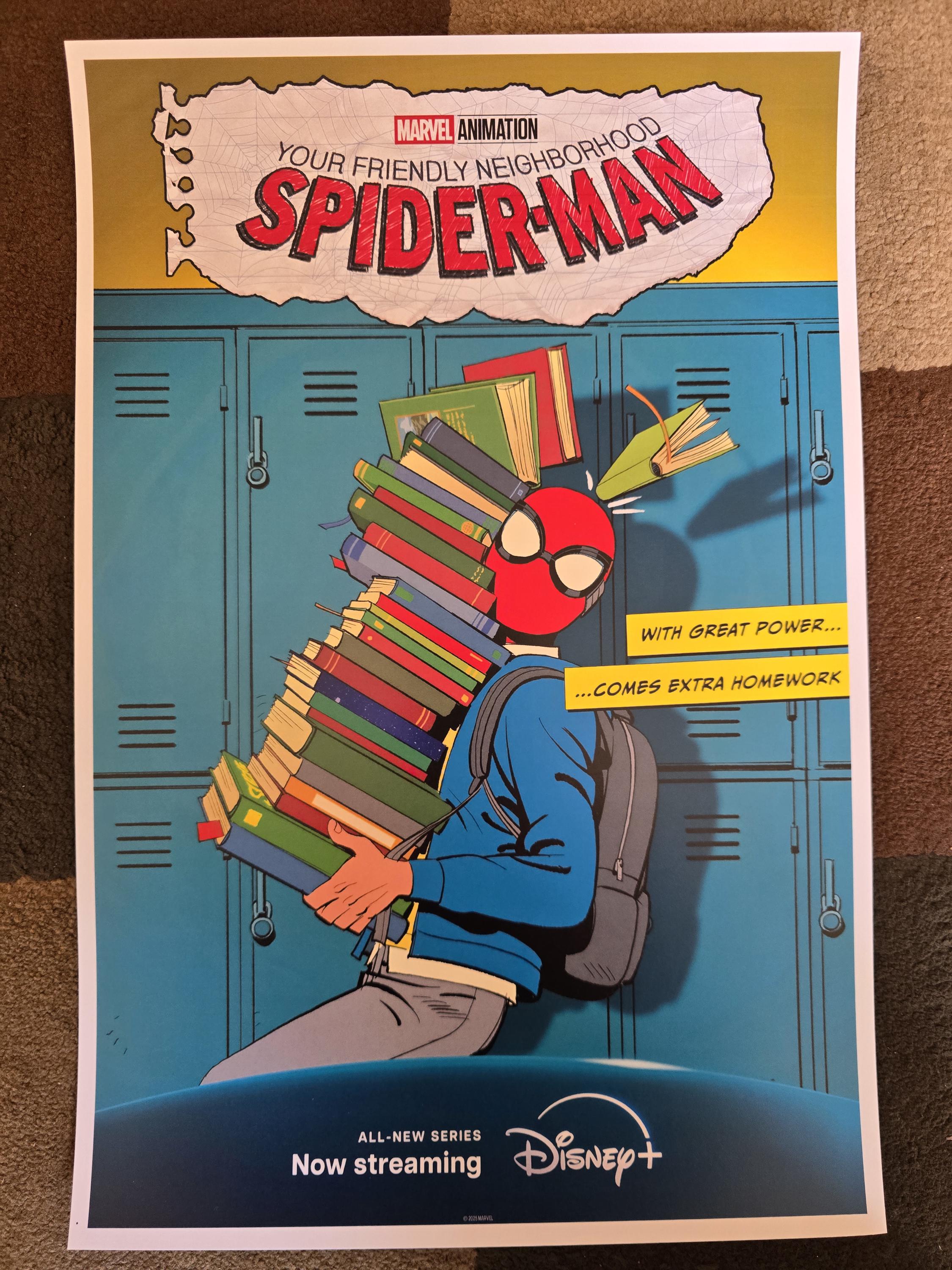 Disney Your Friendly Neighborhood Spider-man Poster 11x16.5 Poster BUY ...