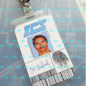 The Running Man ( Ben Richards ) I.D. Badge