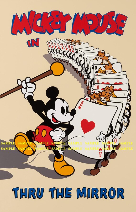 Disney Micky Thru the Mirror 11
