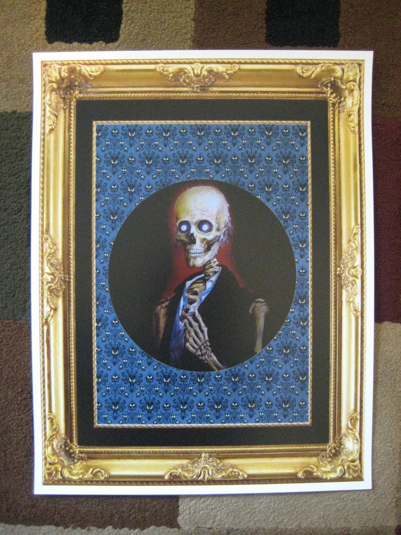 Haunted Mansion - Master Gracey Vintage Disney Collector's Poster Prints 