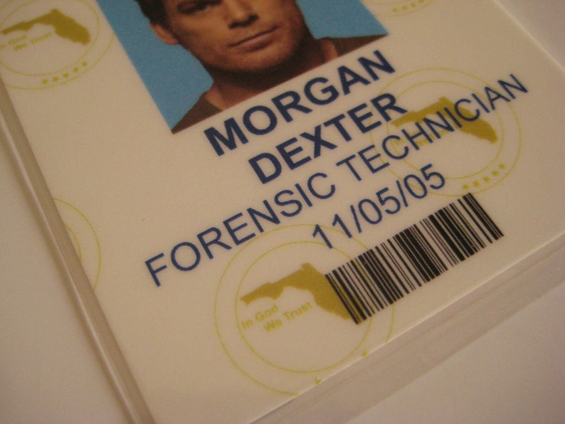 Dexter Dexter Morgan Miami Metro I.D. Badge Prop | Etsy