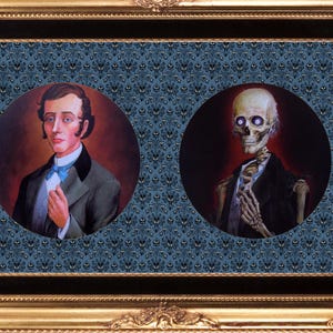 Disney Haunted Mansion Master Gracey Collector&#39;s Poster B2G1F
