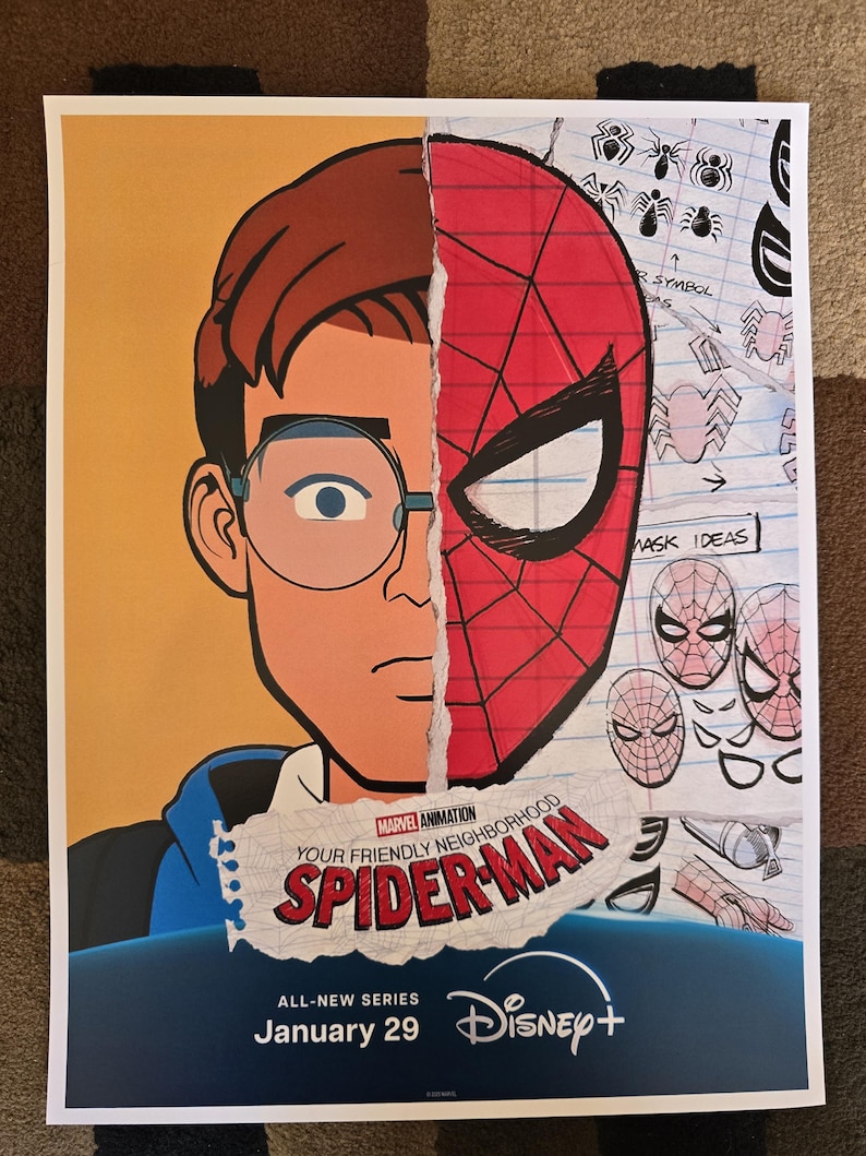 Your Friendly Neighborhood Spider-man Poster Print ( 11" X 14.5 ...