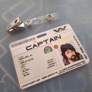 Alien USCSS Nostromo Dallas I.D. Badge Cosplay Novelty