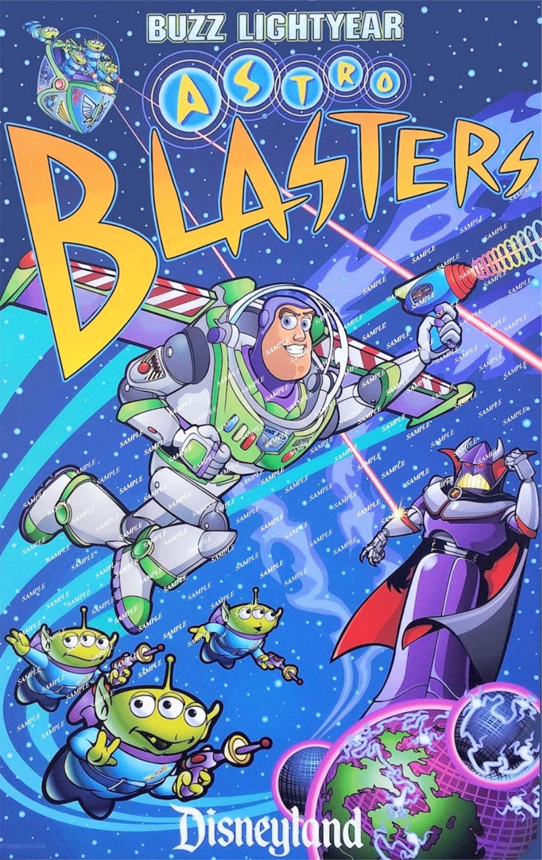 Disney Pixar Buzz Lightyear Astro Blasters( 11