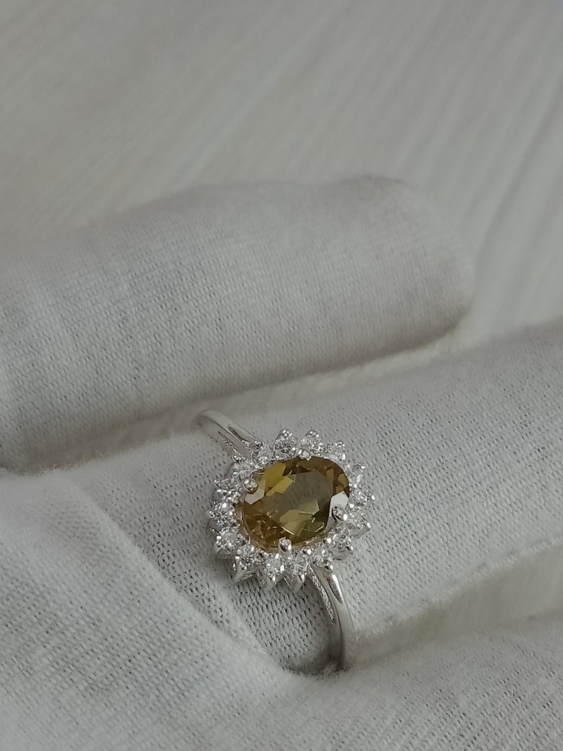 Zultanite Ring-Seven Colour Changing Ring-925 Silver Ring-Unique Zultanite Ring-7X5MM Oval Zultanite-Turkey Zultanite-Zultanite Jewelry Ring