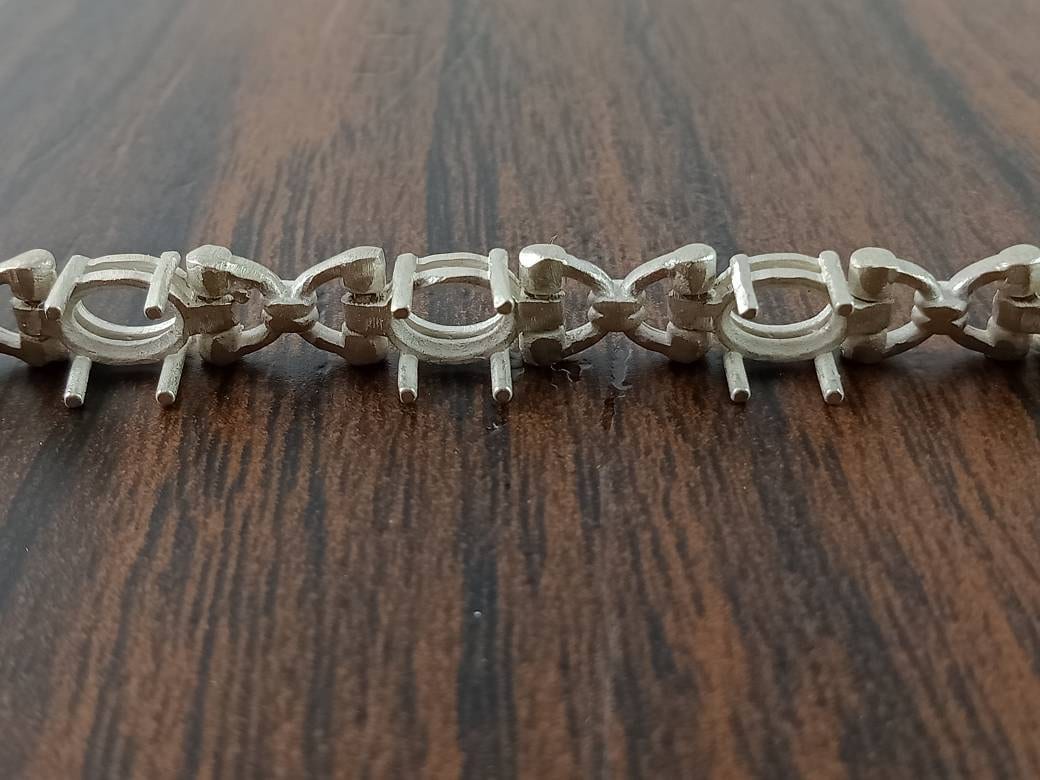 Lost and Found Jewelers Silver Tennis Chain Bracelet main image 0