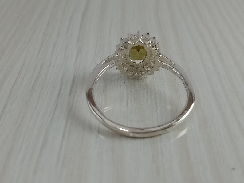 Zultanite Ring-Seven Colour Changing Ring-925 Silver Ring-Unique Zultanite Ring-7X5MM Oval Zultanite-Turkey Zultanite-Zultanite Jewelry Ring