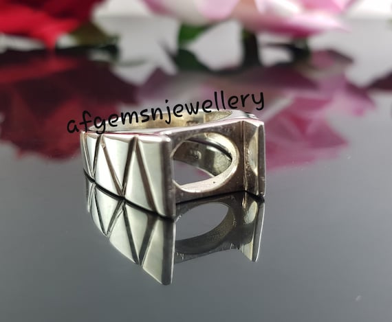 1 3/4ct Princess Cut Diamond Engagement Ring Setting 14K