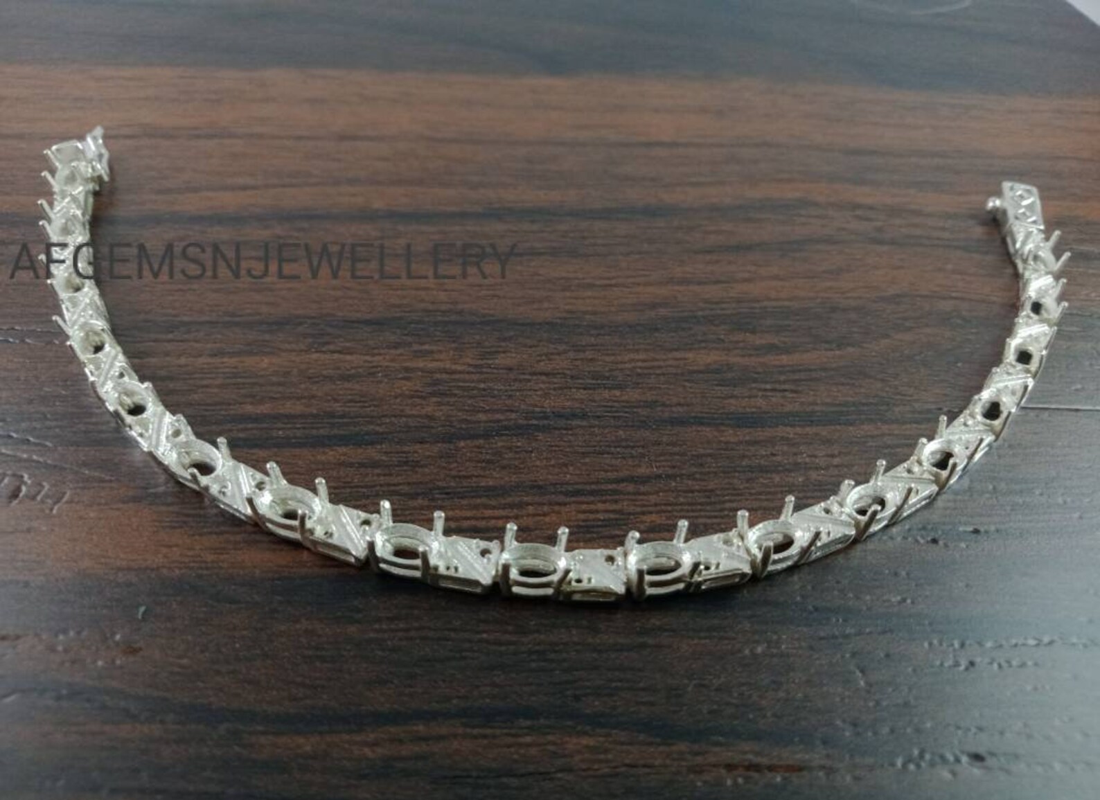 Tennis BraceletSemi Mount BraceletWithout Stone Etsy