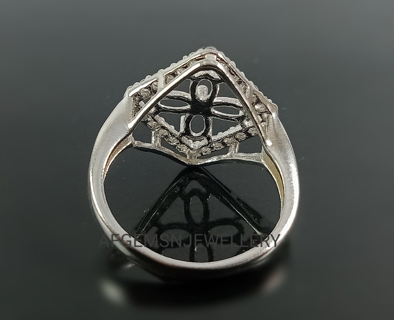 3X5 MM Oval Semi Mount Ring-Unique Ring-Without Stone Ring-Ready to be set with your Own Stone-925 Sterling Silver Ring-Prong Setting Ring