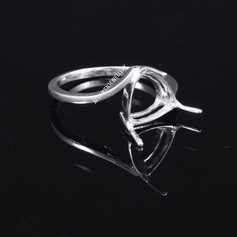 Ring Without R Ring Settings Without Stone - Etsy