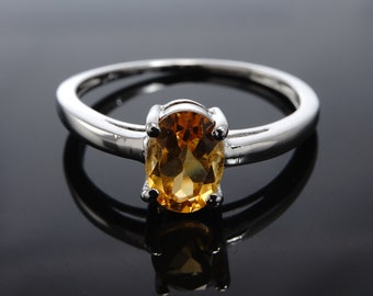 ☆TATIANA☆ Silver 925 Yellow Topaz Pear Bezel RingCR0487 Pear Shaped Yellow Topaz Ring 2025 | www.urbag.ws