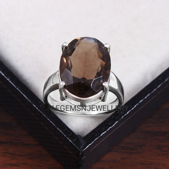 ビンテージ スモーキークォーツリング ビンテージ スモーキークォーツ