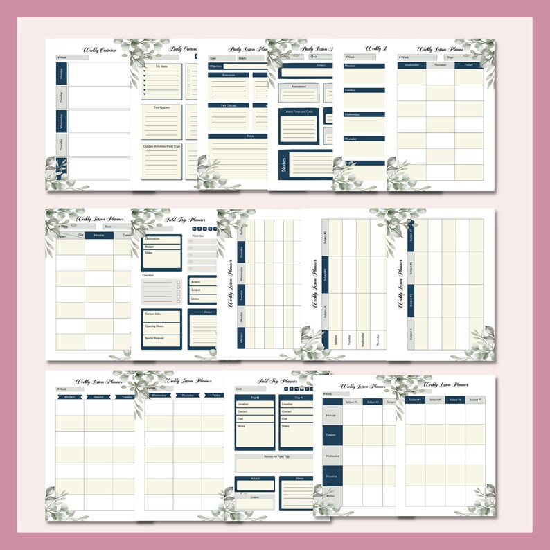 20222023 ULTIMATE Teacher Planner Teacher Planner 20222023 Etsy