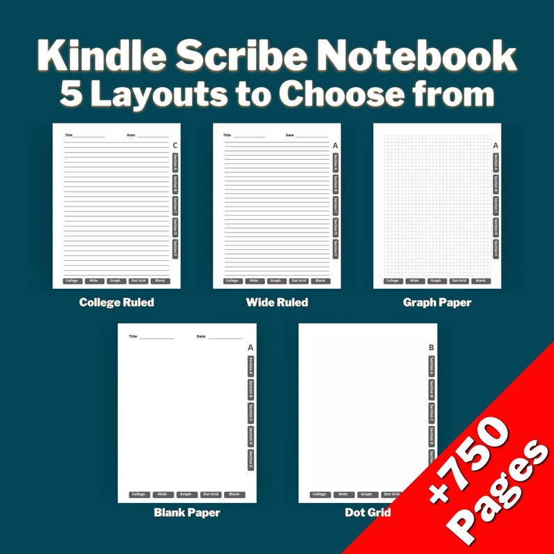 Kindle Scribe Template Kindle Scribe Notebook Template With Etsy Kindle Scribe Template Kindle Scribe Notebook Template With Etsy