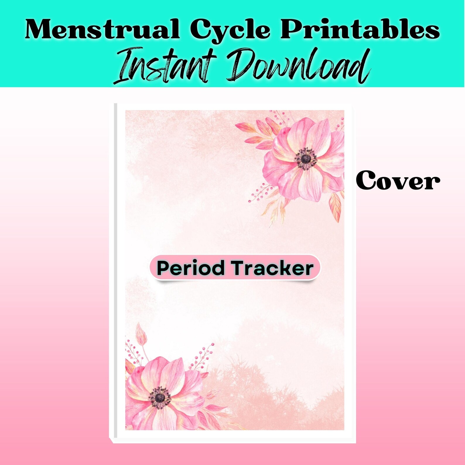 Printable Menstrual Cycle Menstrual Cycle Tracking Menstrual Etsy