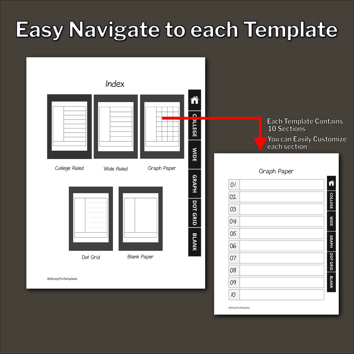 SUPERNOTE Cornell Note Taking, Note Taking Templates, Supernote