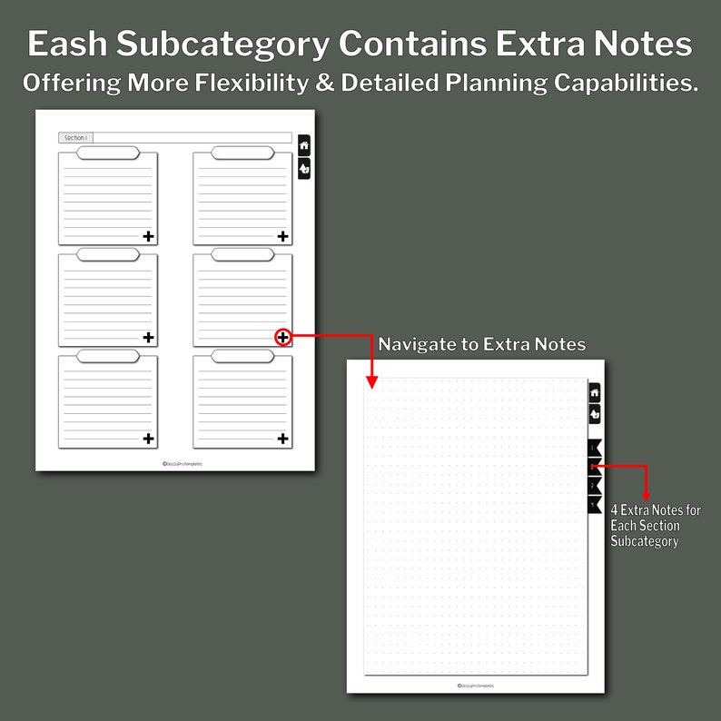 Custom Sticky Notes for BOOX Note Air 2 With Hyperlinks, Sticky Notes ...