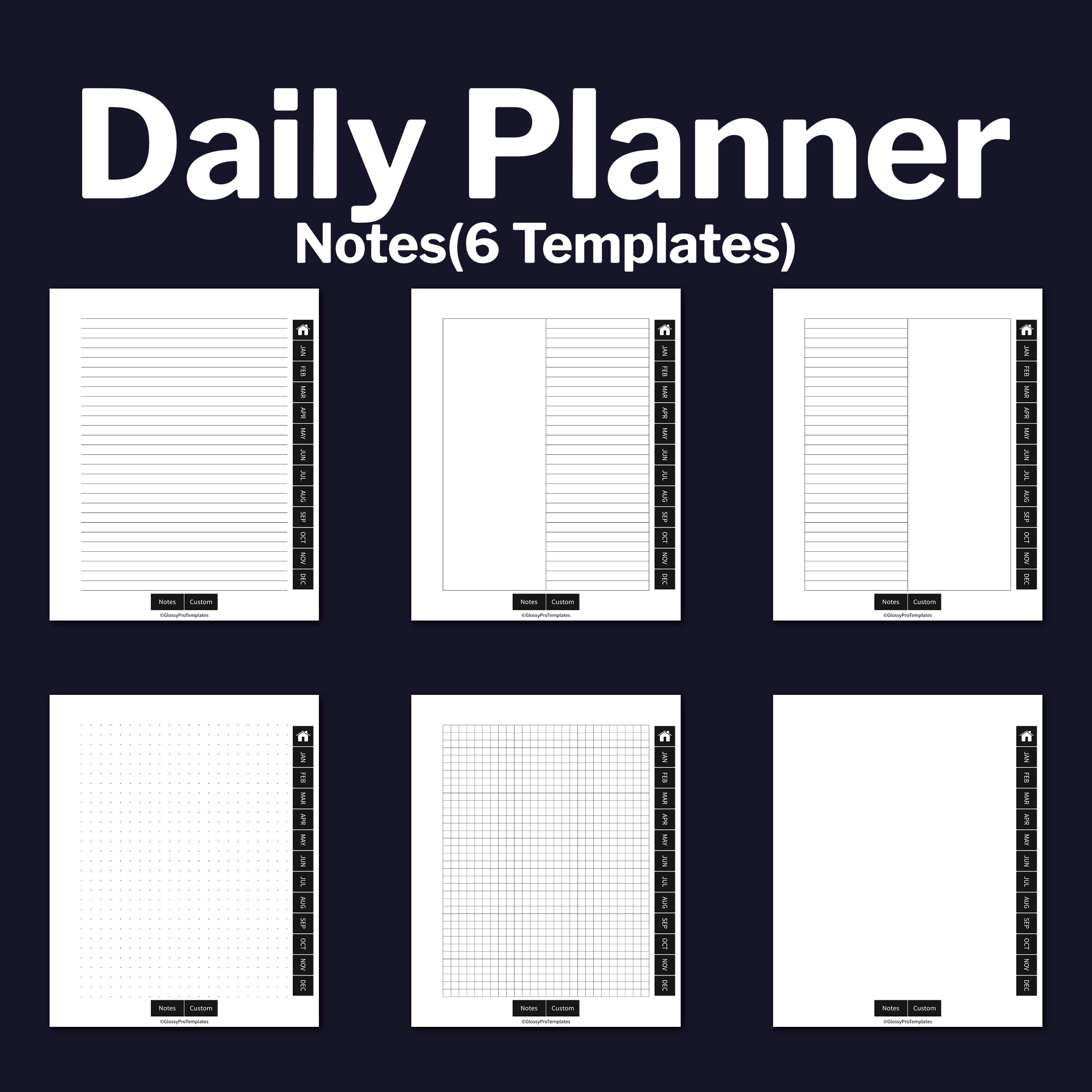 Kindle Scribe Daily Planner Undated Daily Planner Kindle Etsy