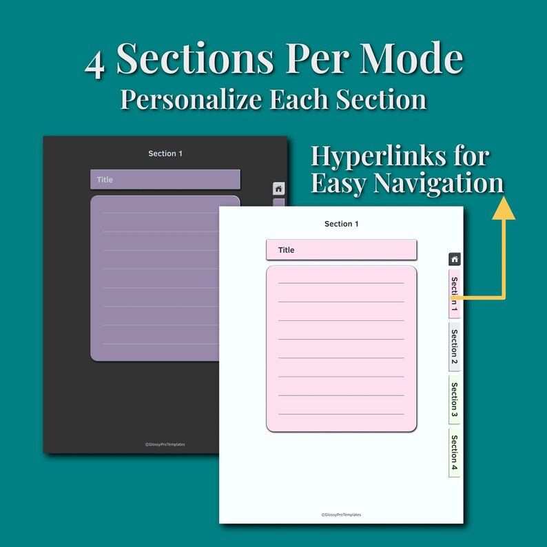 Custom Cornell Notes Template for Remarkable Paper Pro | Hyperlinked ...