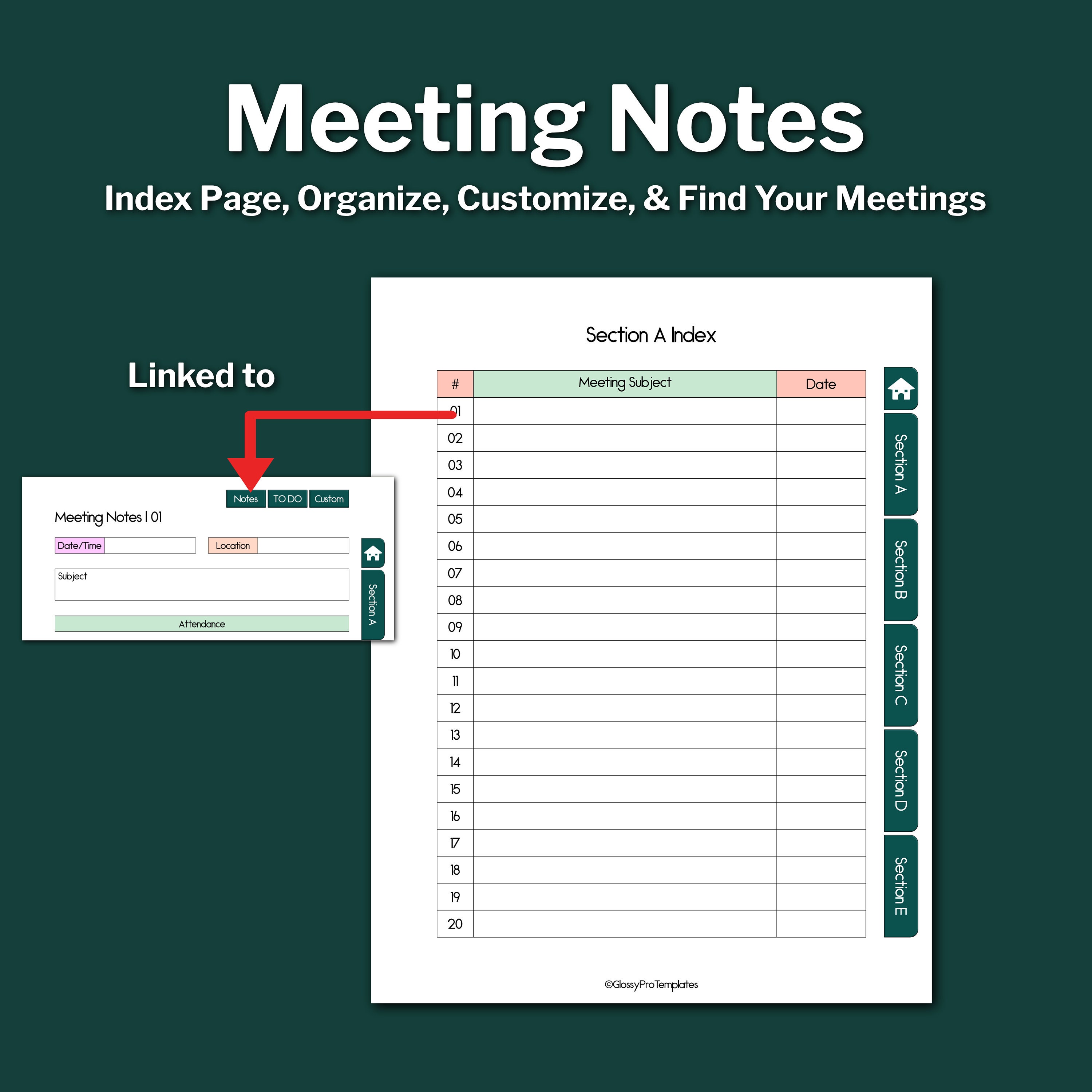 BOOX Note Air 3 C Cornell Notes, Note Taking Templates for Boox Note Air 3 C,  Digital Download -  UK