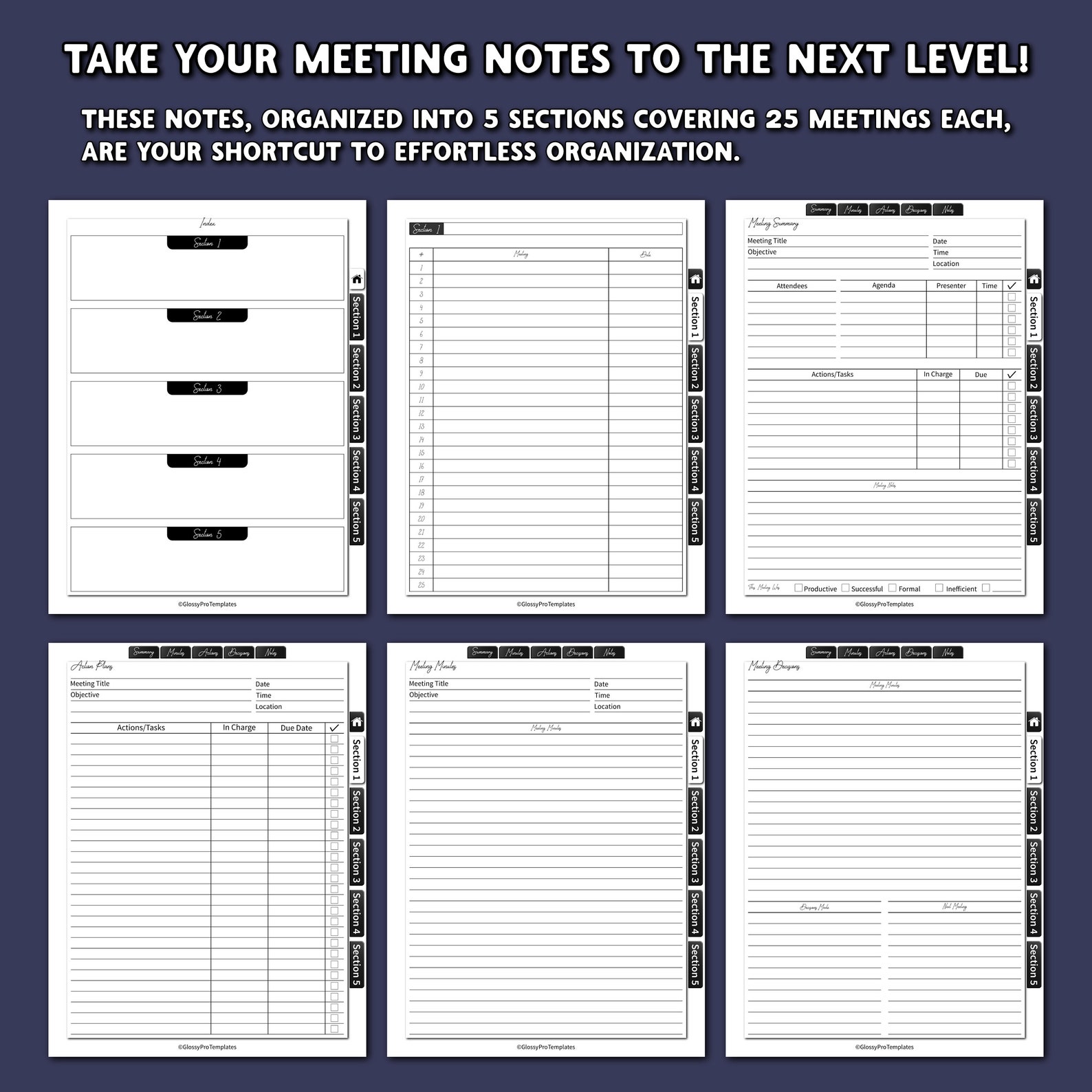 BOOX Note Air 2 Plus Meeting Notes, Boox Note Air 2 Plus Templates ...