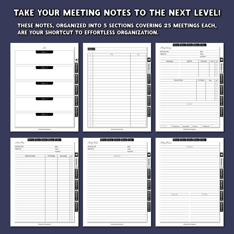 BOOX Note Air 2 Plus Meeting Notes, Boox Note Air 2 Plus Templates ...