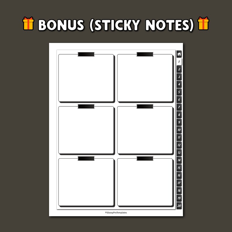 SUPERNOTE Meeting Notes Templates, Meeting Minutes Templates, Supernote ...